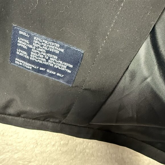 Ralph Ralph Lauren Trench OverCoat Mens Large Coated Removable Lining Rain Coat - Picture 5 of 11